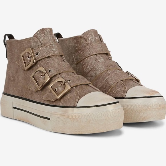 Blowfish Malibu High-Top Platform Sneakers - Picture 1 of 6